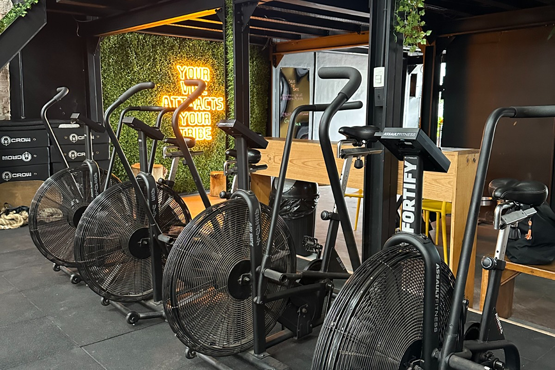 Imagem da estrutura da academia