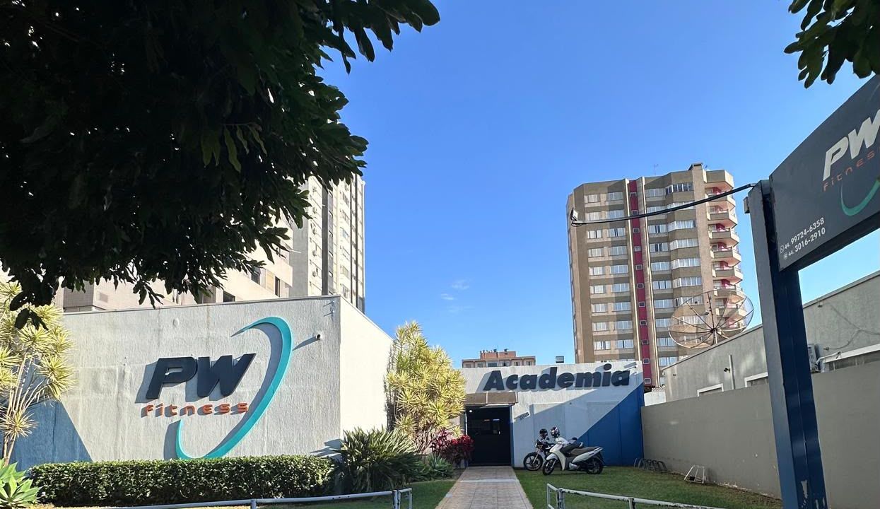 Imagem da estrutura da academia
