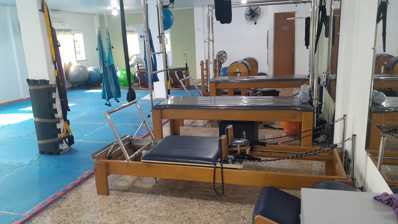 Imagem da estrutura da academia