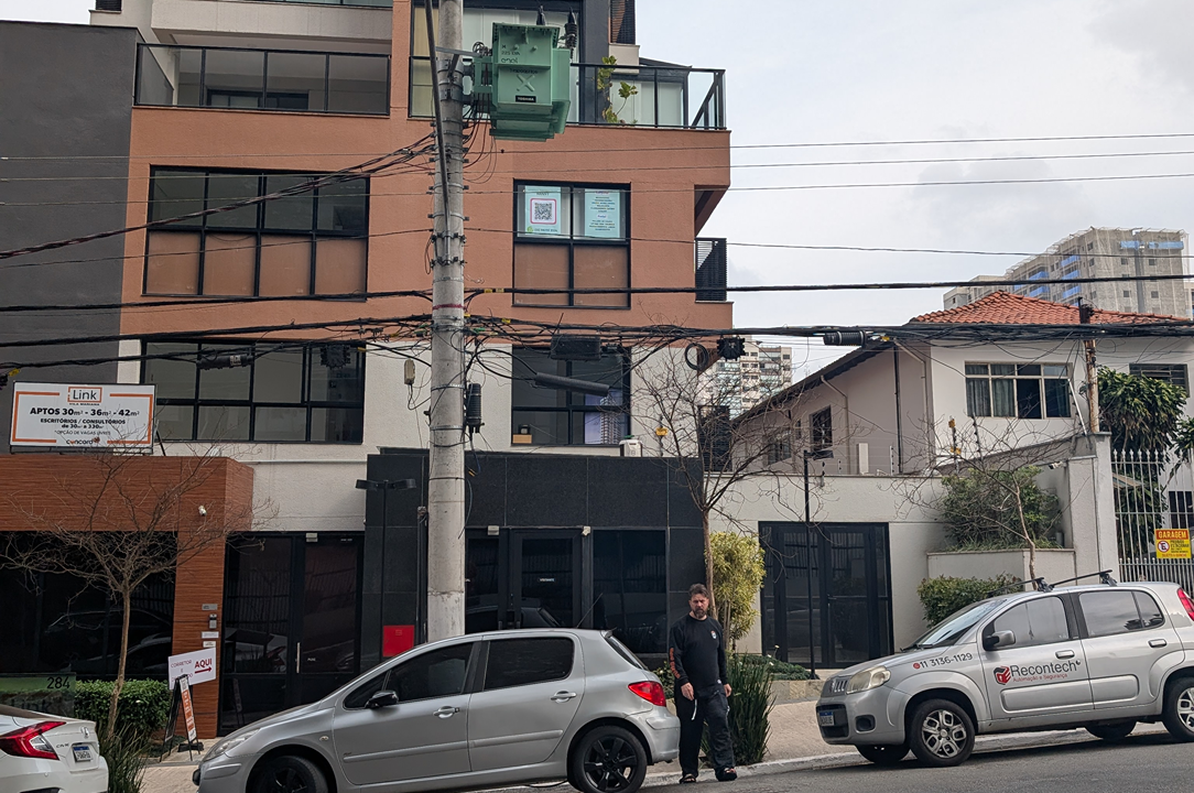 Imagem da estrutura da academia