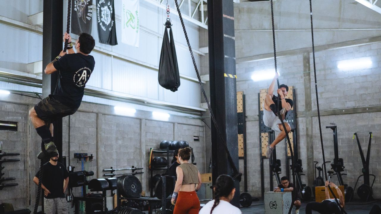 Imagem da estrutura da academia