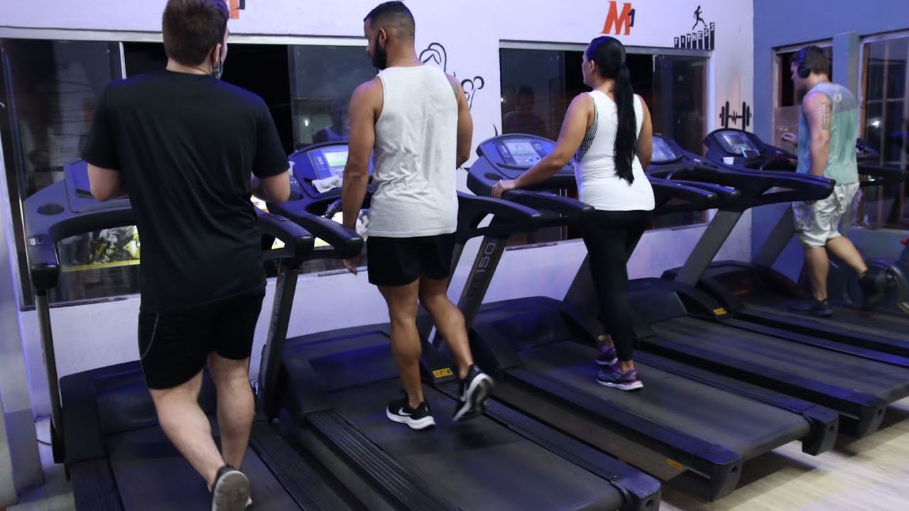 Imagem da estrutura da academia