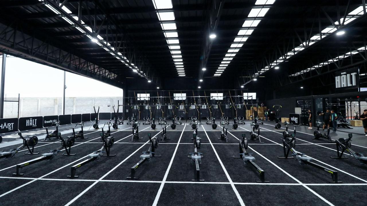 Imagem da estrutura da academia