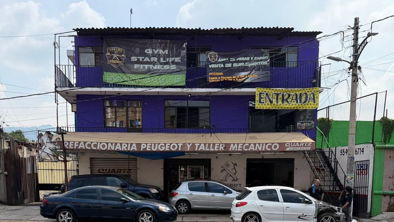 Imagem da estrutura da academia
