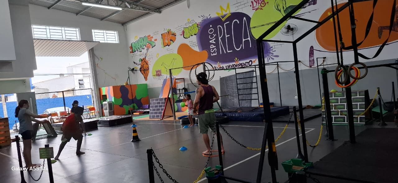 Imagem da estrutura da academia