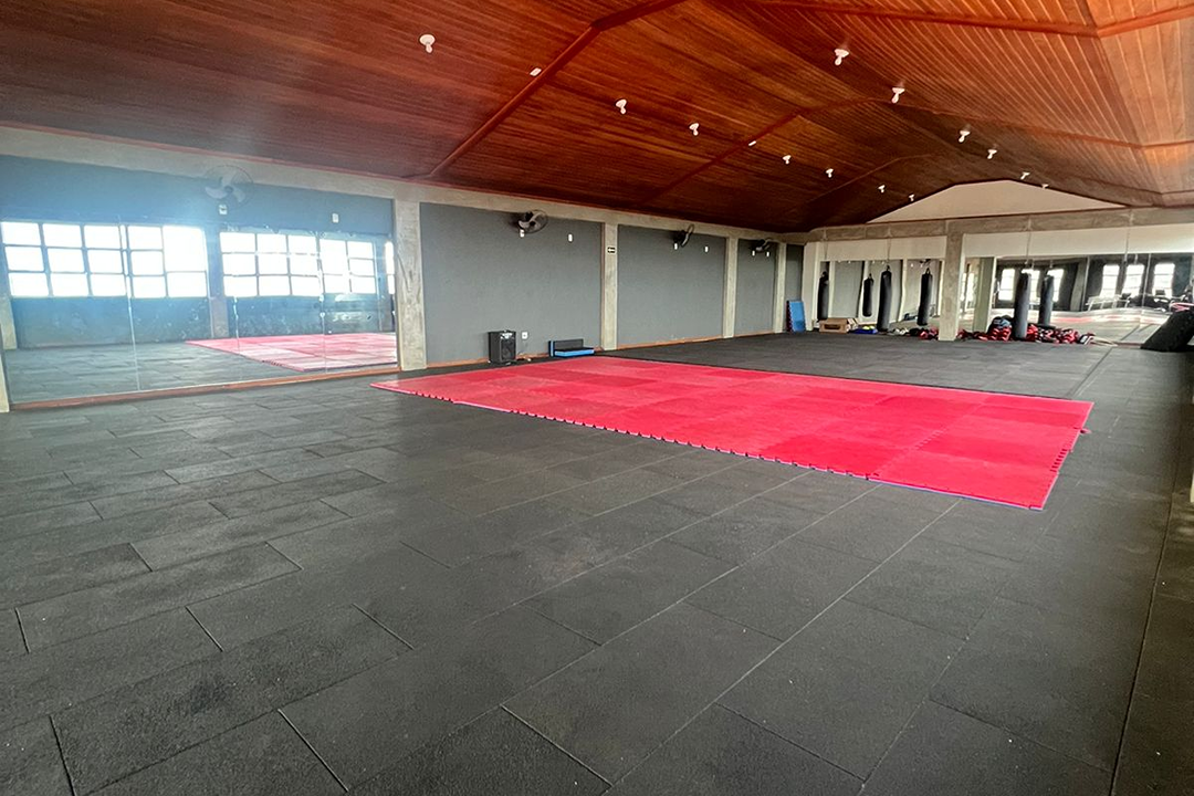 Imagem da estrutura da academia