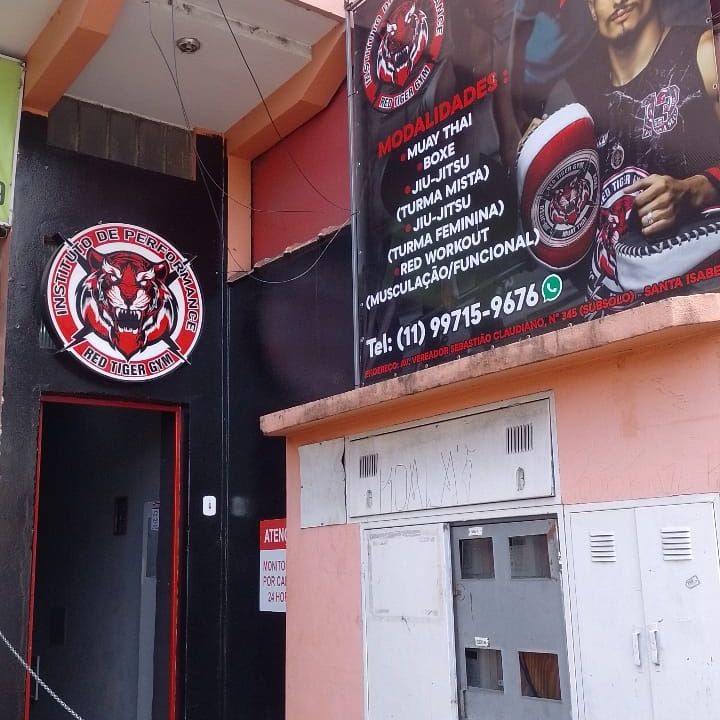 Imagem da estrutura da academia