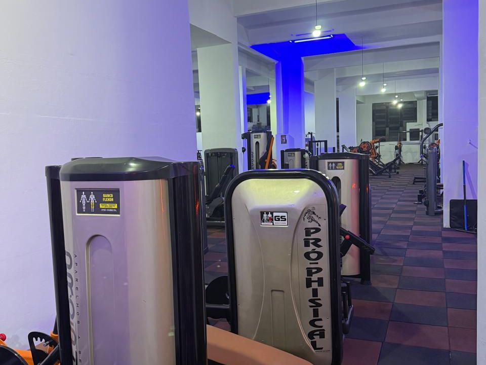 Imagem da estrutura da academia