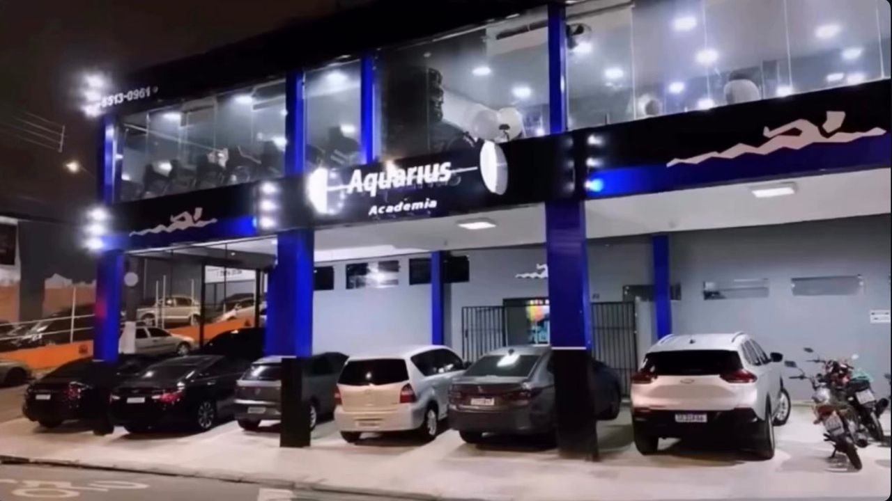 Imagem da estrutura da academia