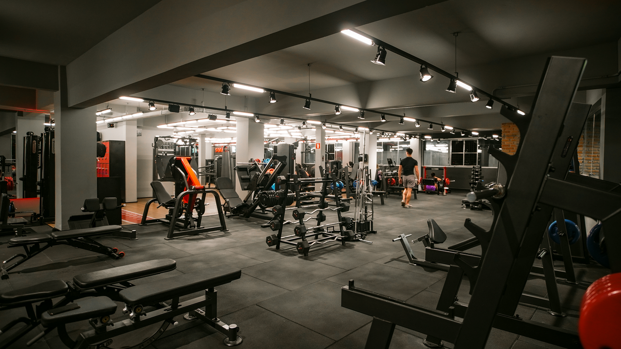 Imagem da estrutura da academia