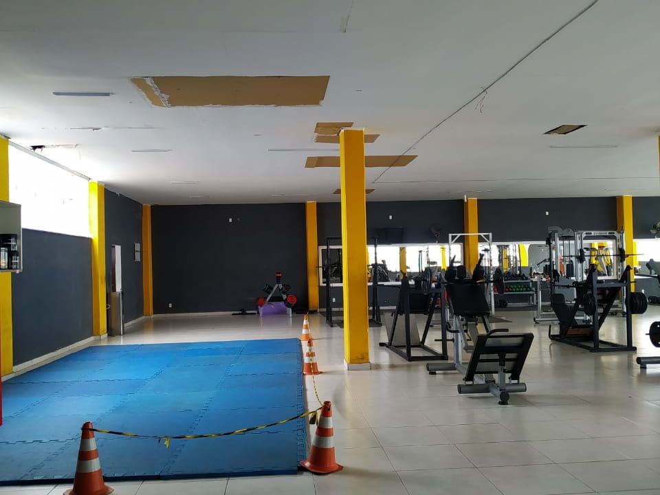 Imagem da estrutura da academia
