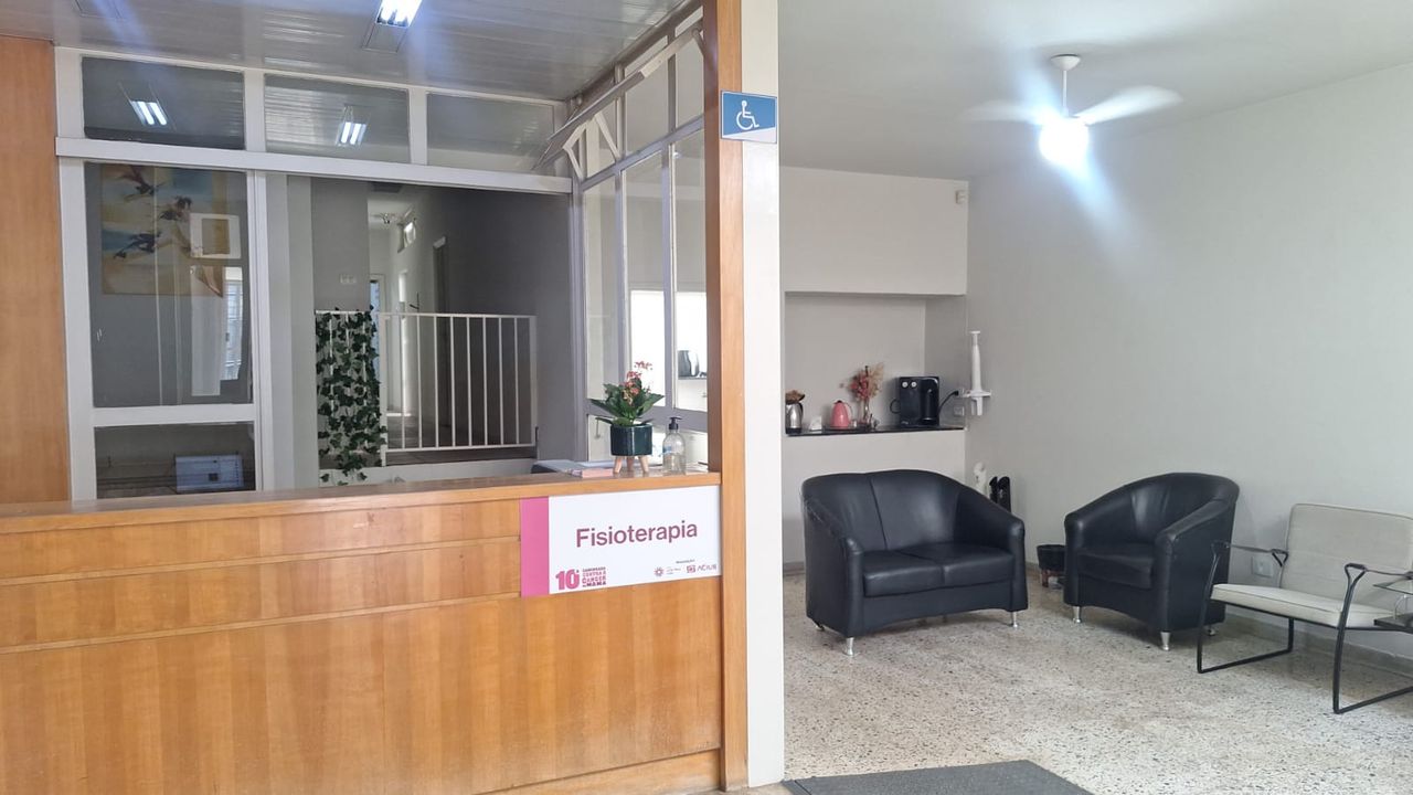 Imagem da estrutura da academia