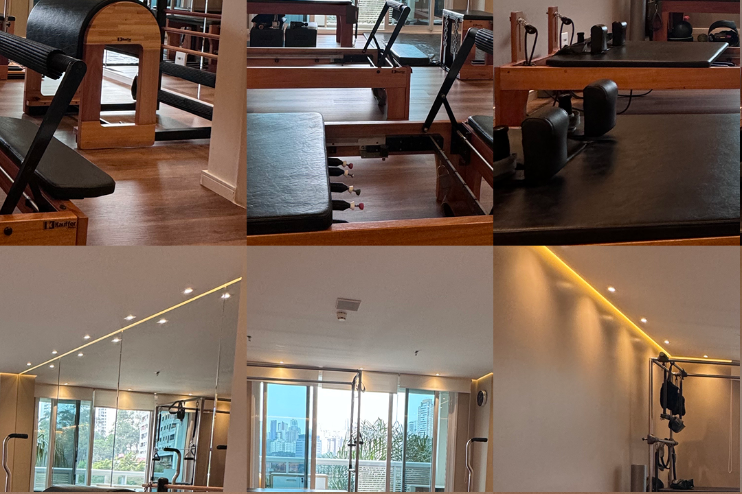 Imagem da estrutura da academia