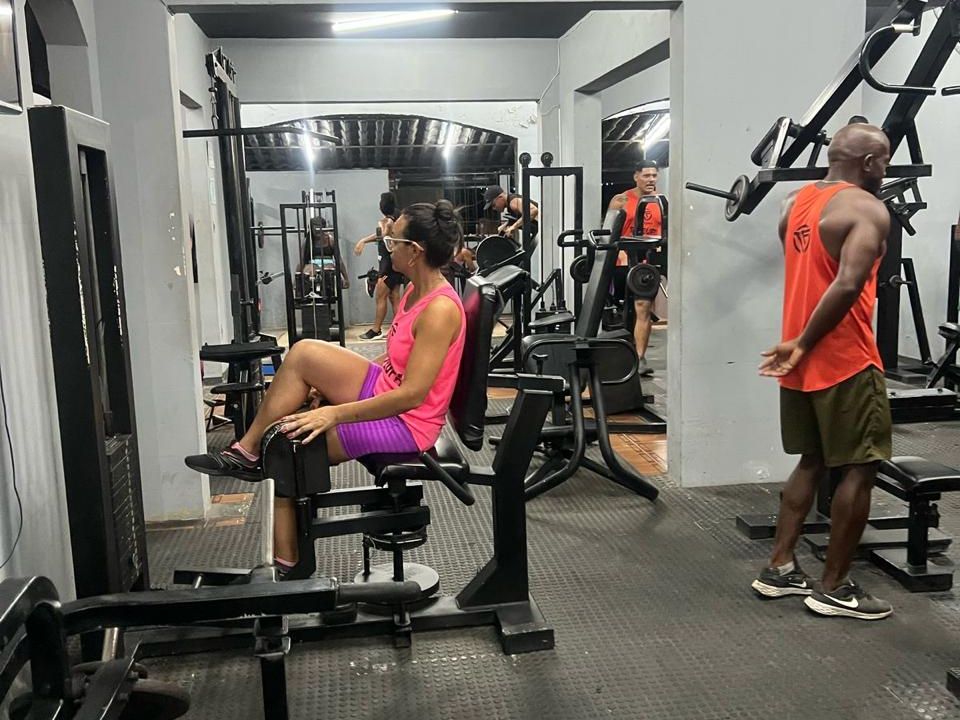 Imagem da estrutura da academia