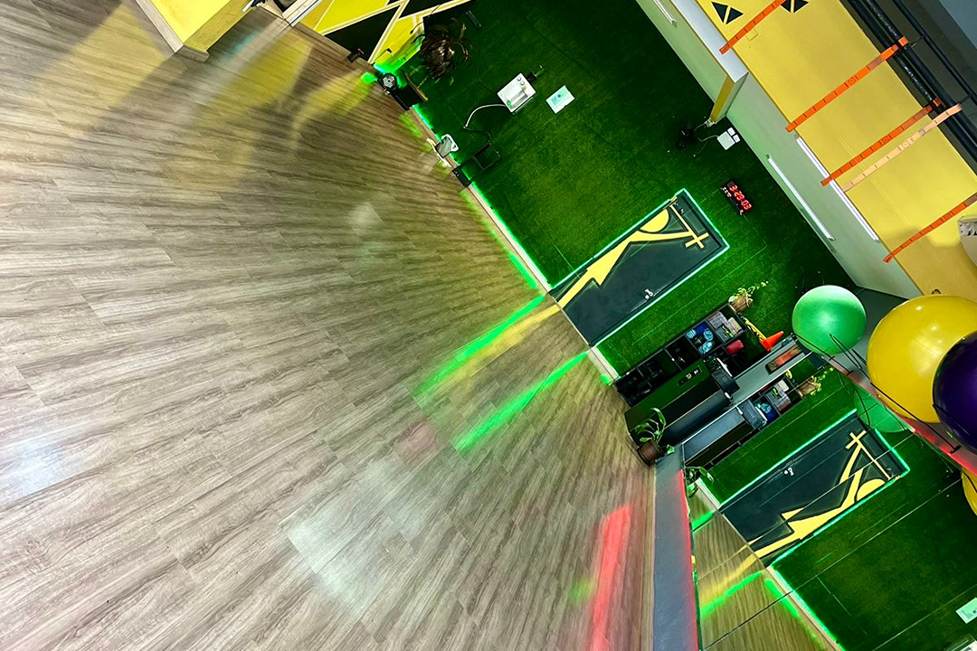 Imagem da estrutura da academia