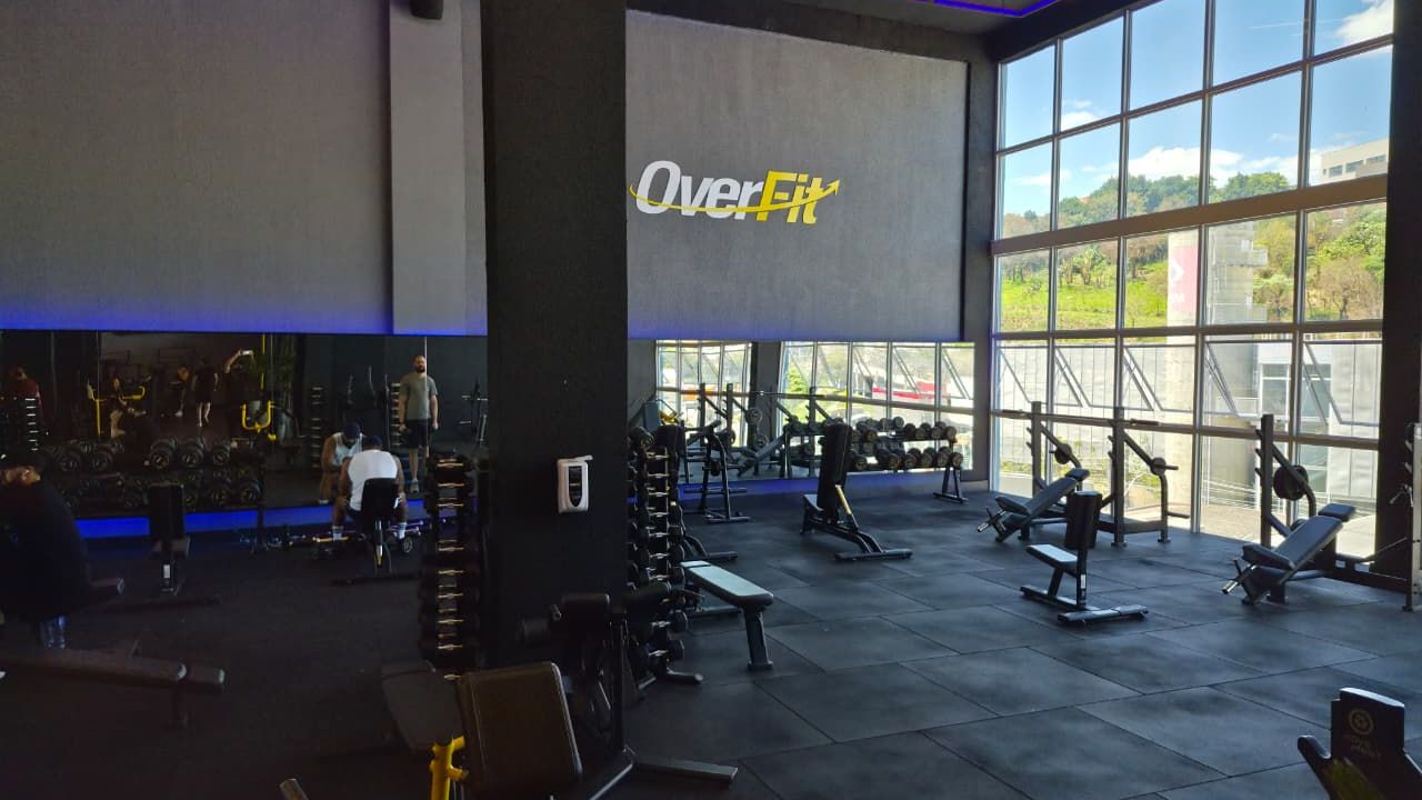 Imagem da estrutura da academia