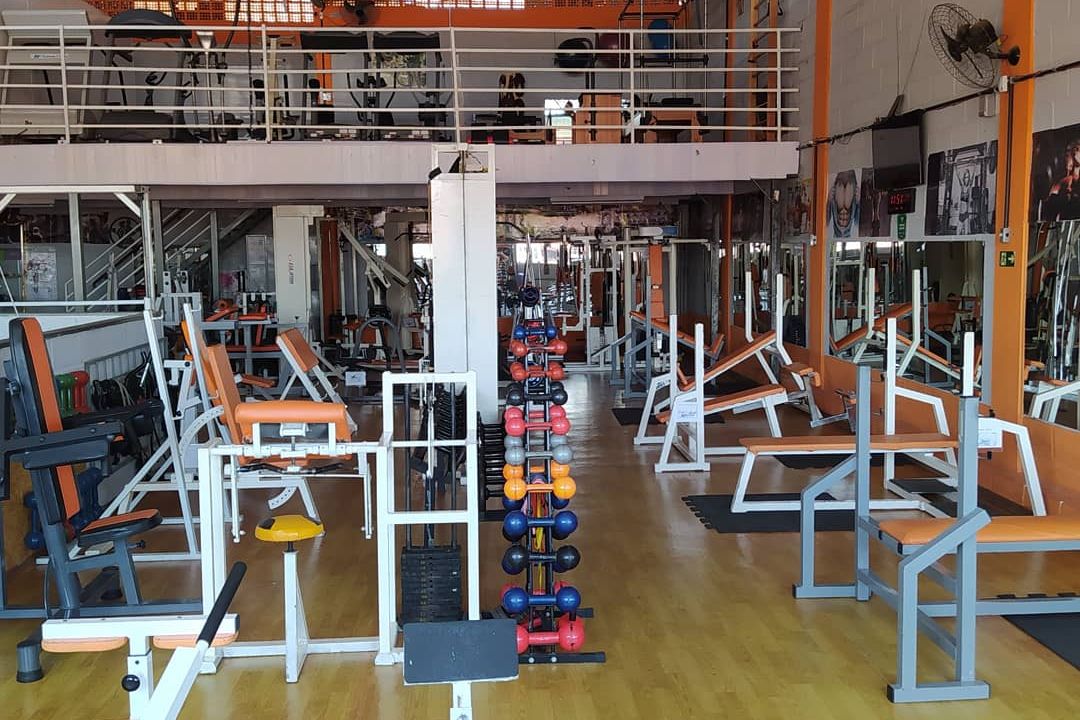 Imagem da estrutura da academia