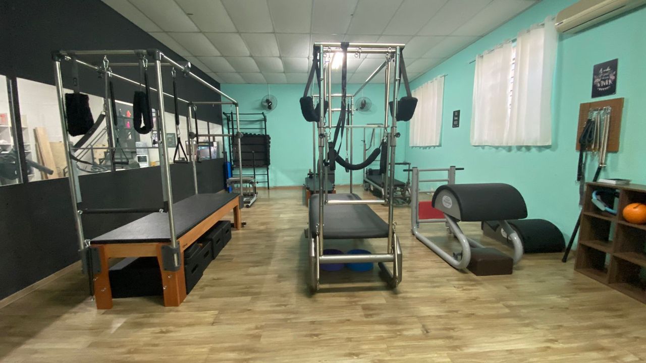 Imagem da estrutura da academia