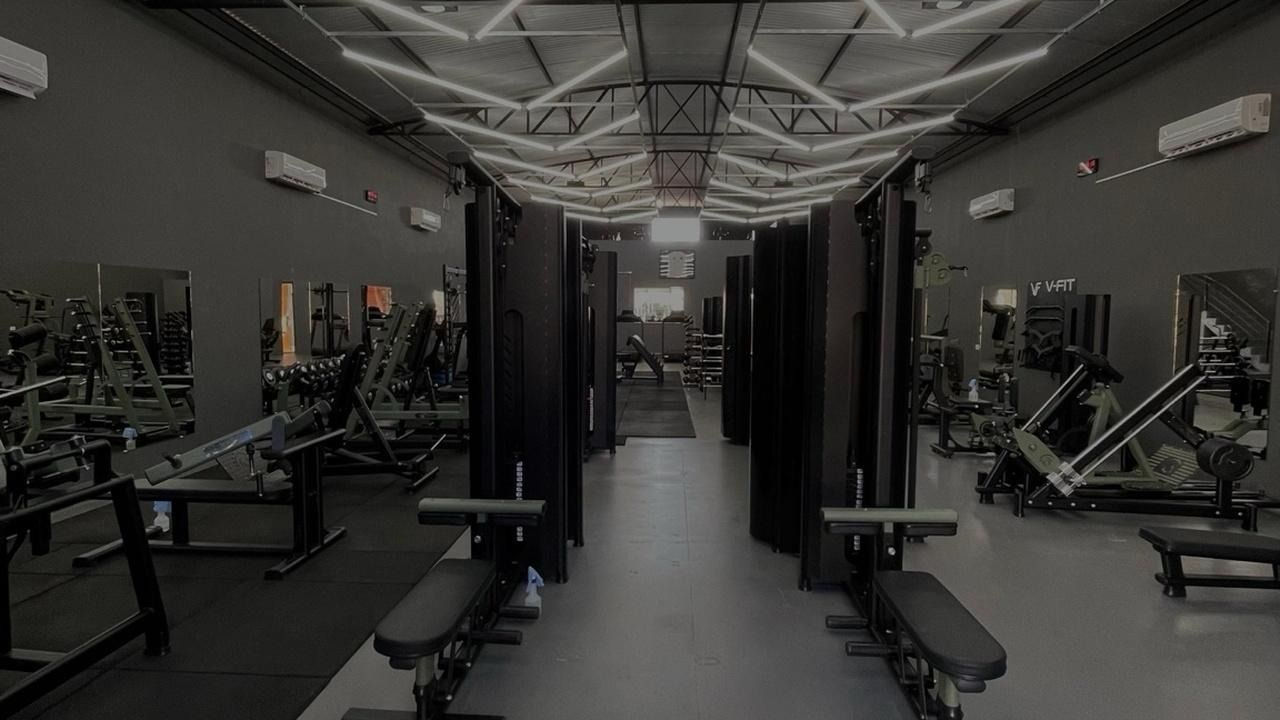 Imagem da estrutura da academia