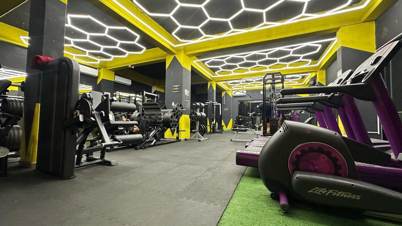 Imagem da estrutura da academia