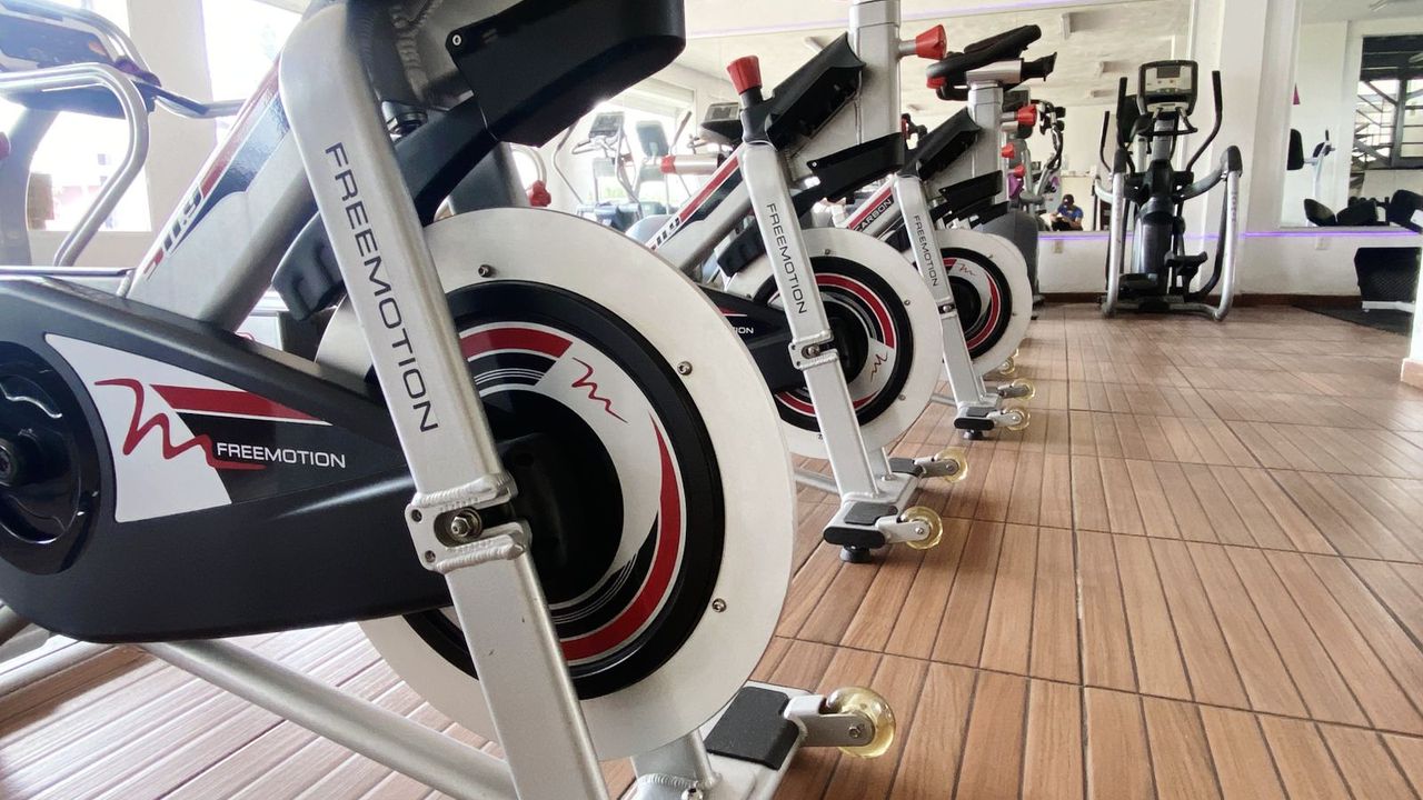 Imagem da estrutura da academia