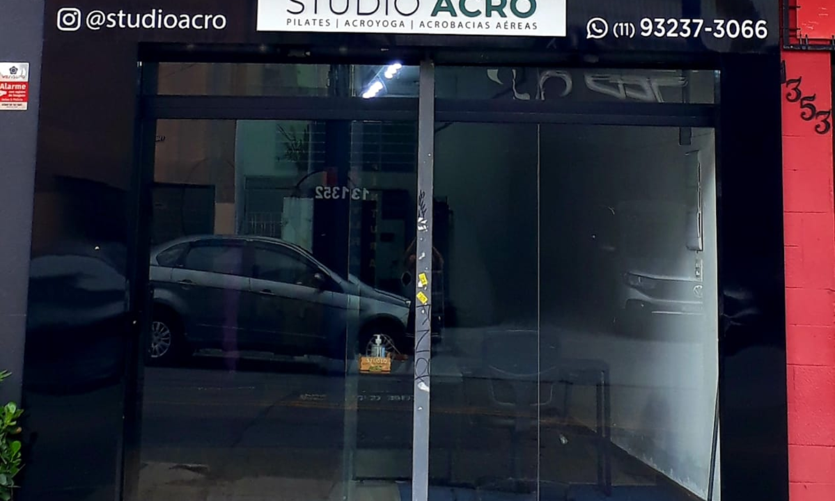 Imagem da estrutura da academia