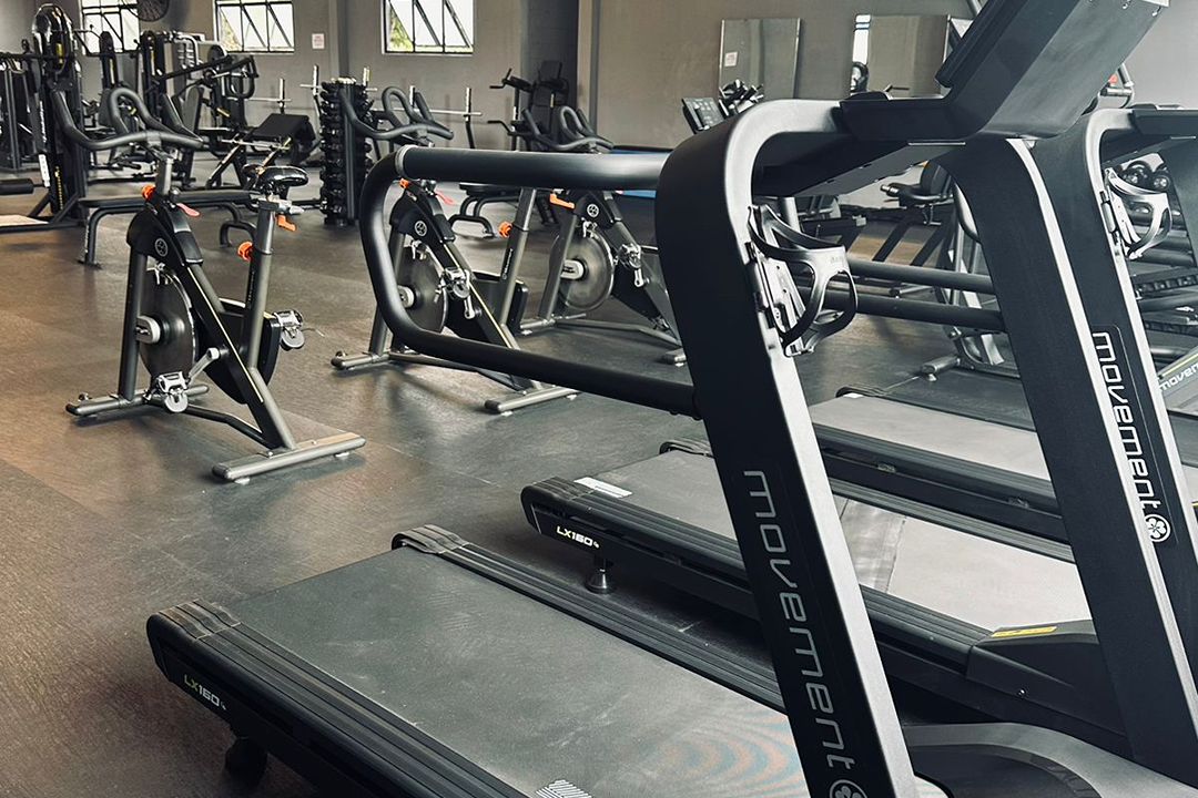 Imagem da estrutura da academia