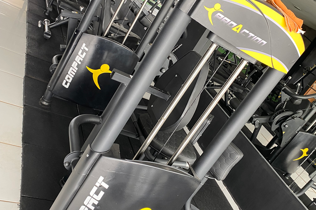 Imagem da estrutura da academia