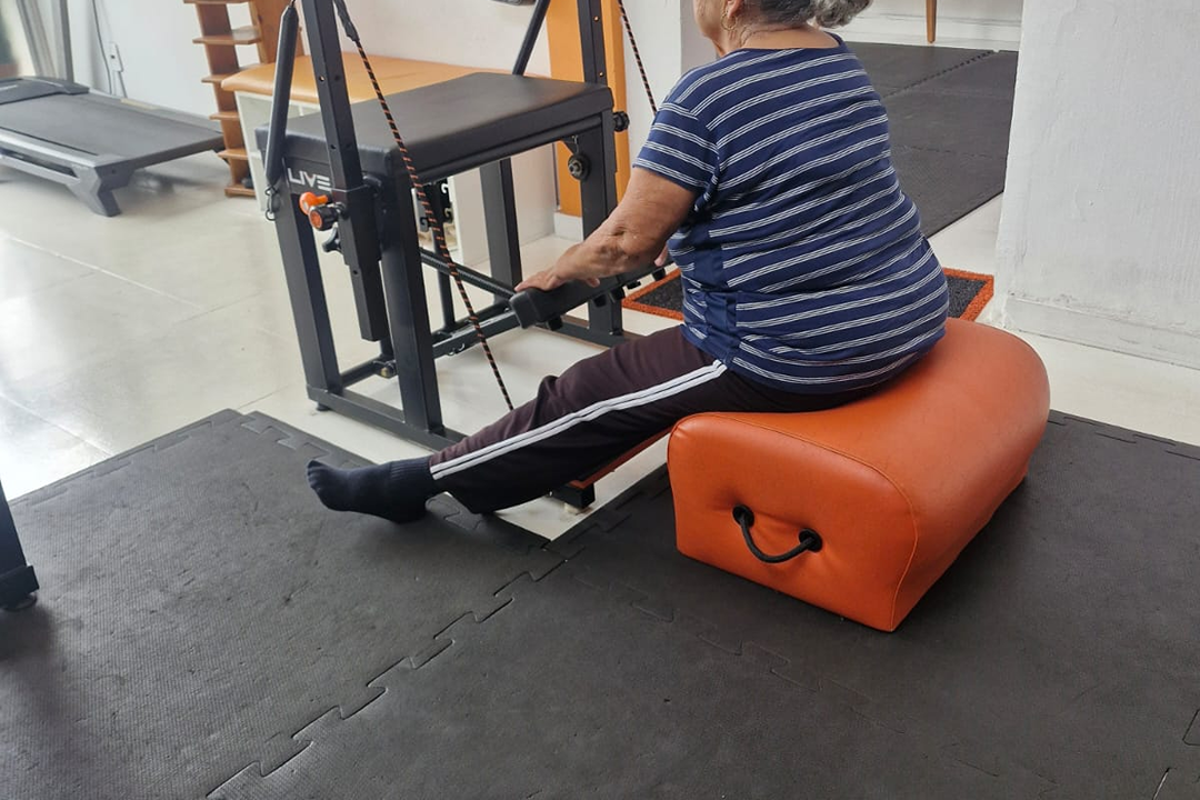 Imagem da estrutura da academia