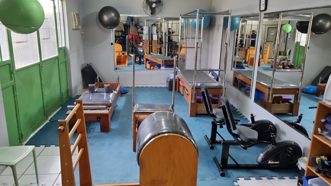 Imagem da estrutura da academia