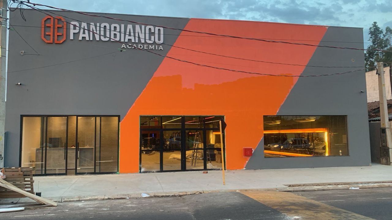 Imagem da estrutura da academia