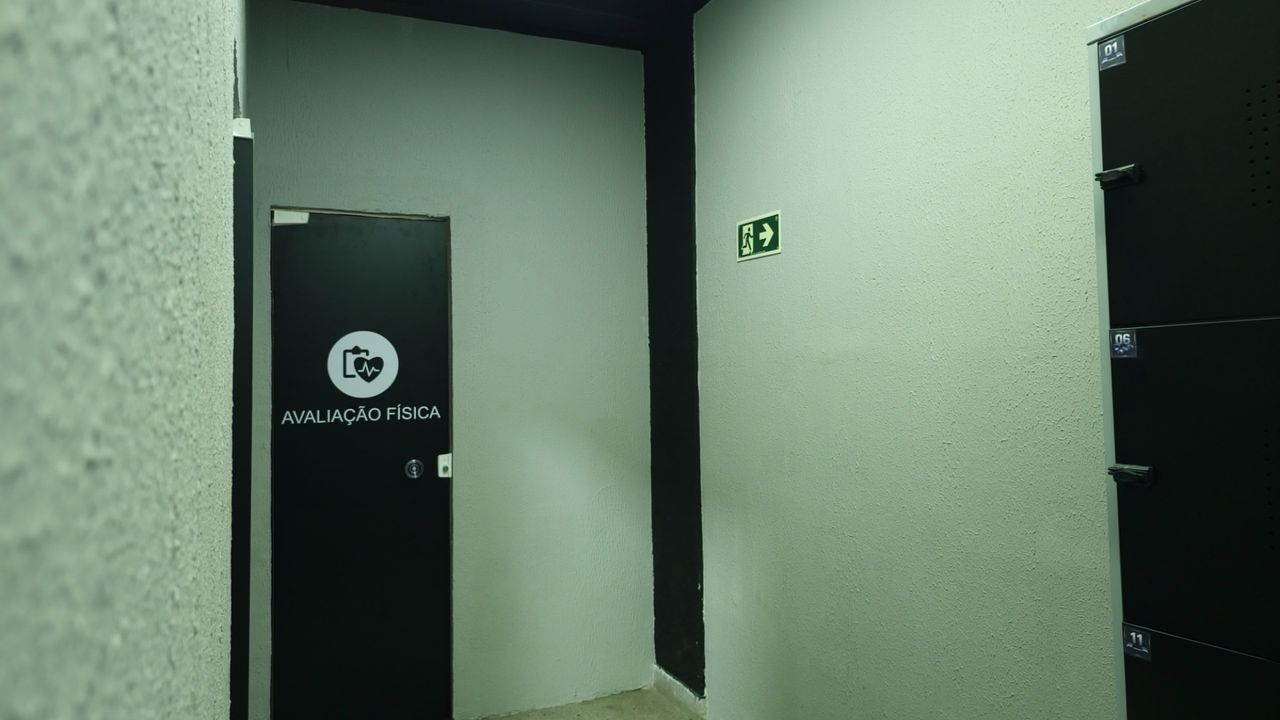 Imagem da estrutura da academia