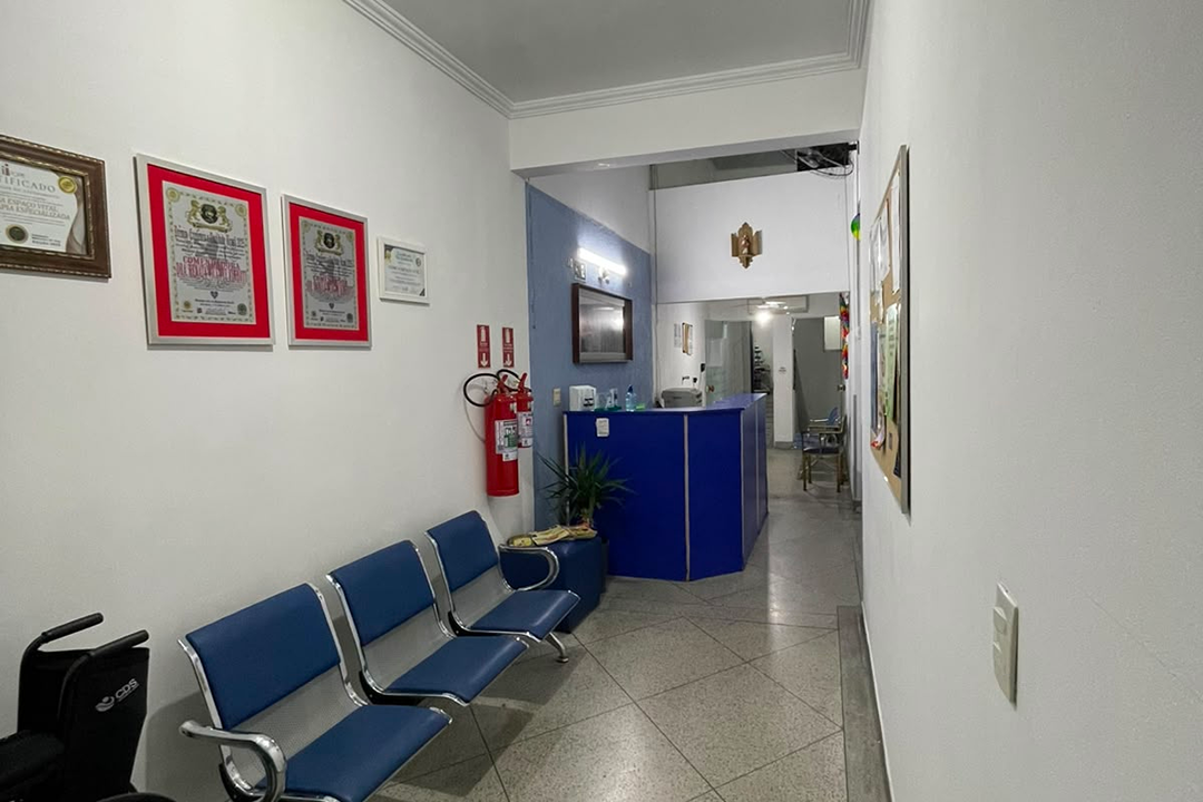 Imagem da estrutura da academia
