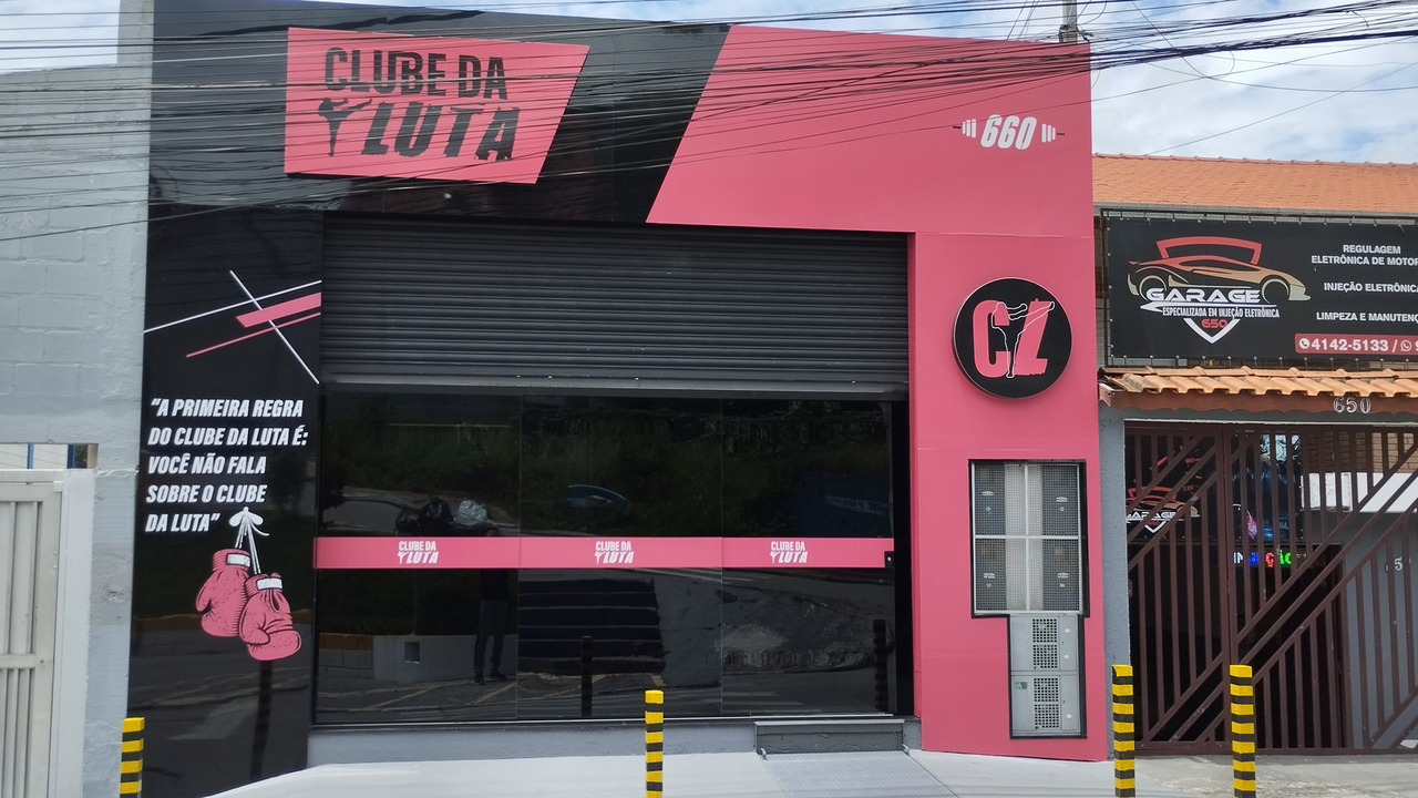 Imagem da estrutura da academia