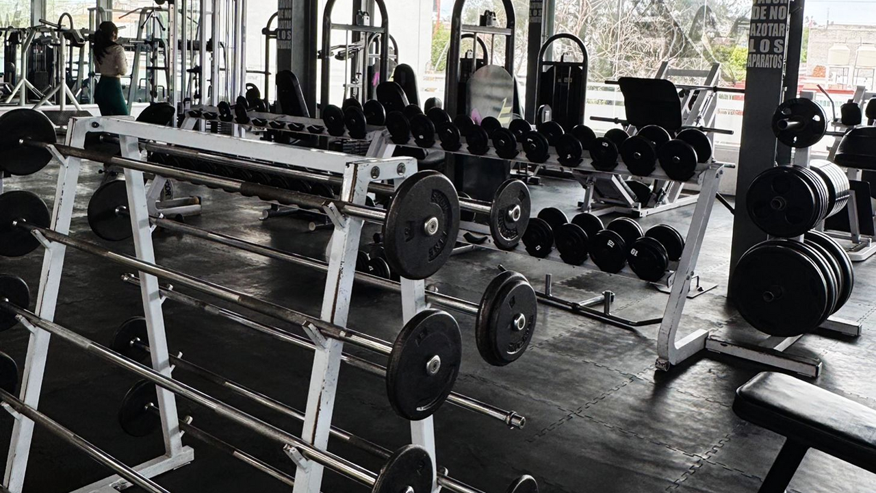 Imagem da estrutura da academia