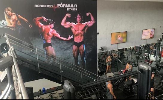 Imagem da estrutura da academia