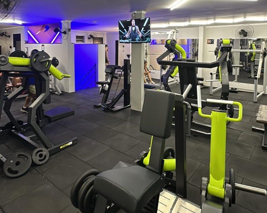 Imagem da estrutura da academia