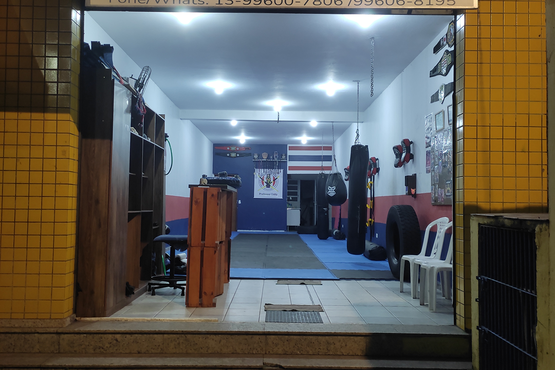 Imagem da estrutura da academia