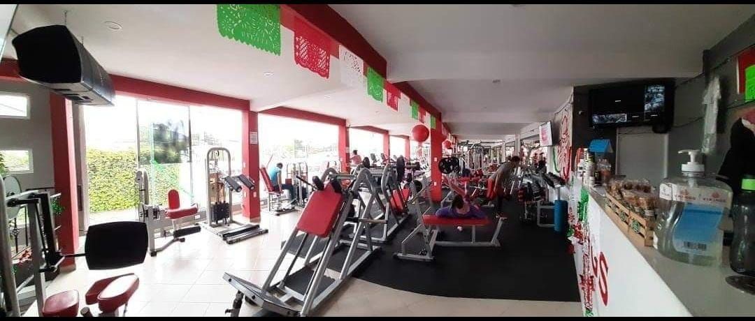 Imagem da estrutura da academia