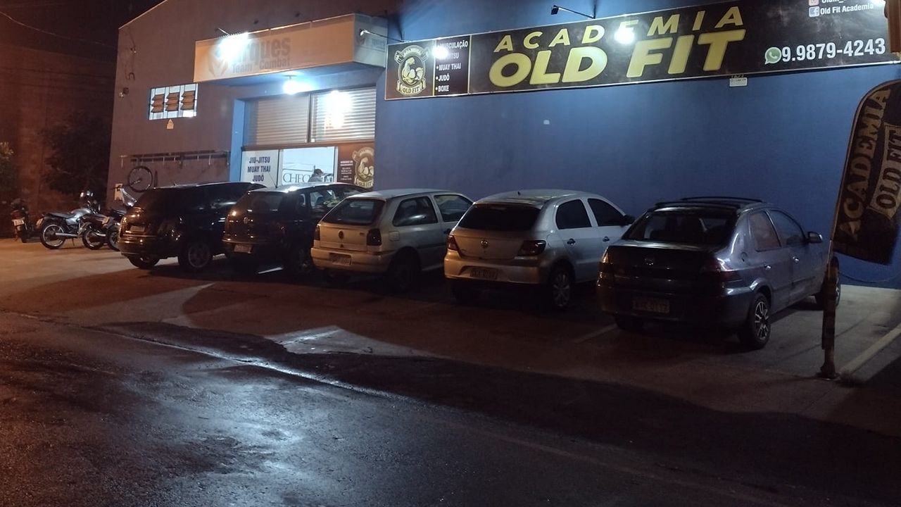 Imagem da estrutura da academia