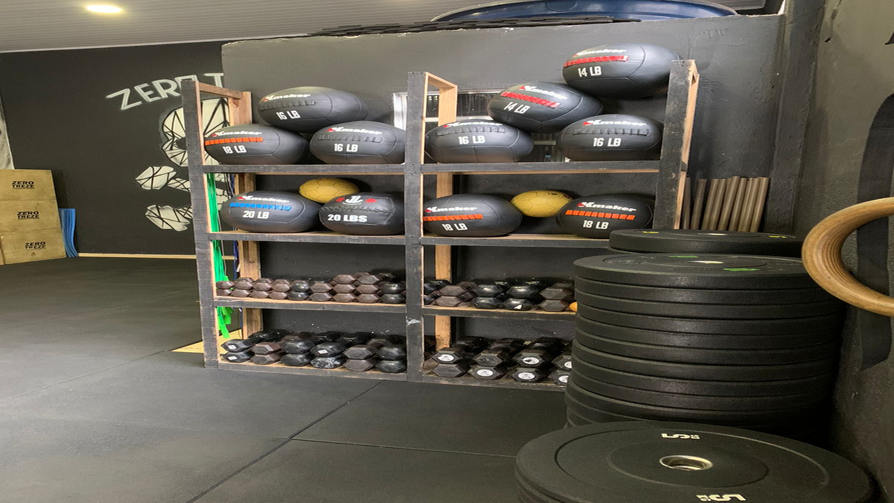 Imagem da estrutura da academia