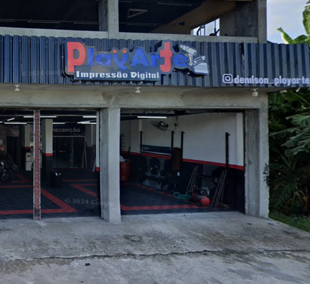 Imagem da estrutura da academia