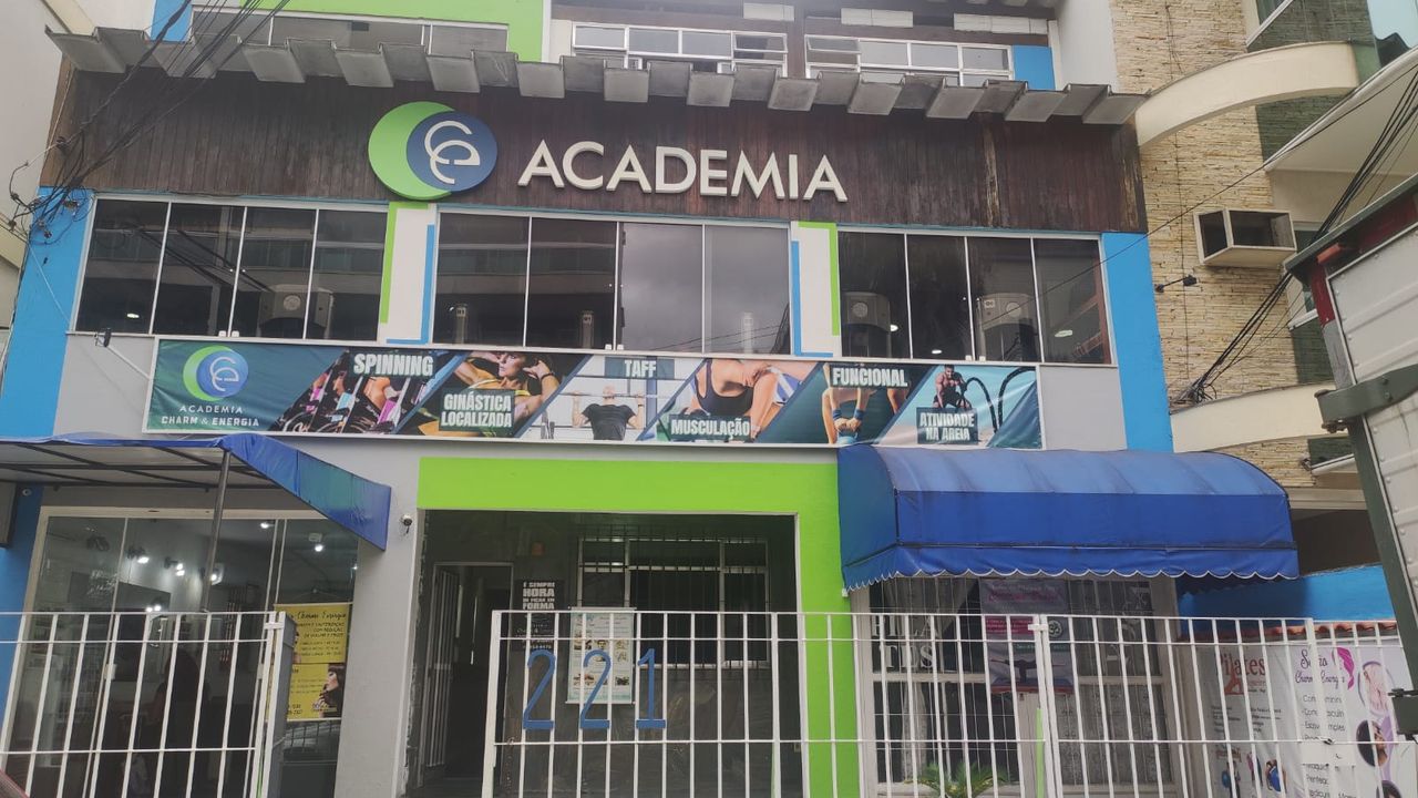 Imagem da estrutura da academia