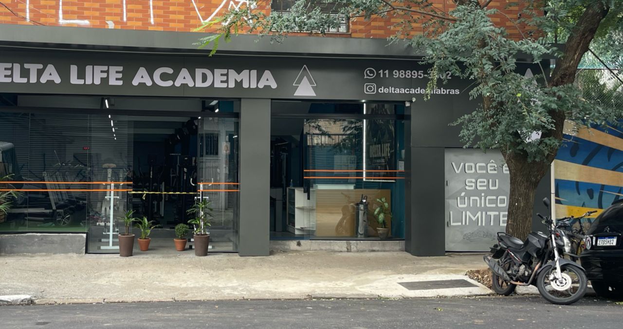 Imagem da estrutura da academia