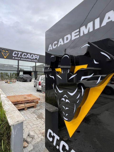 Imagem da estrutura da academia
