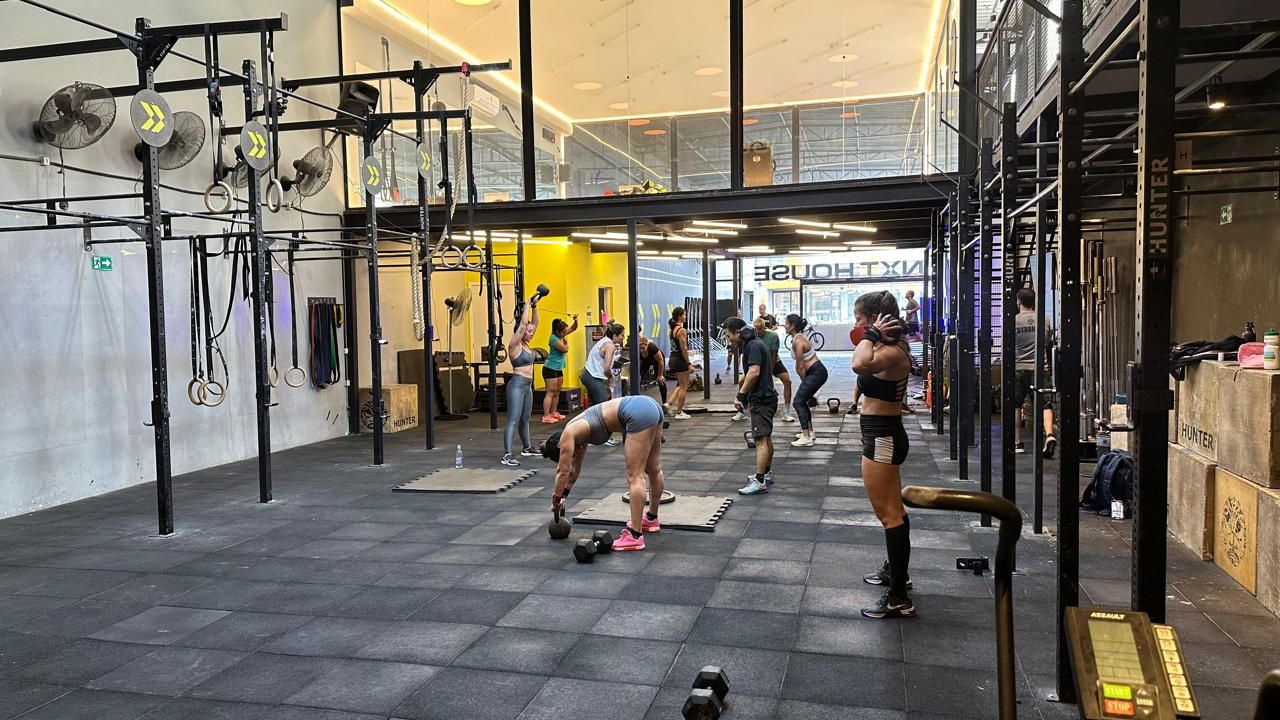 Imagem da estrutura da academia