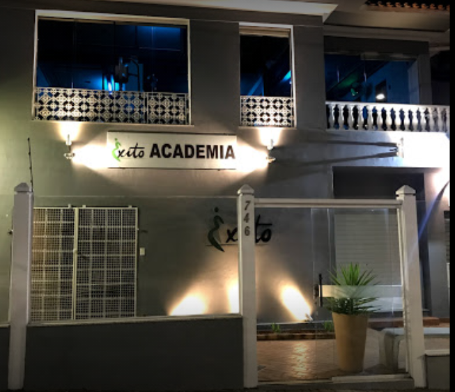 Imagem da estrutura da academia