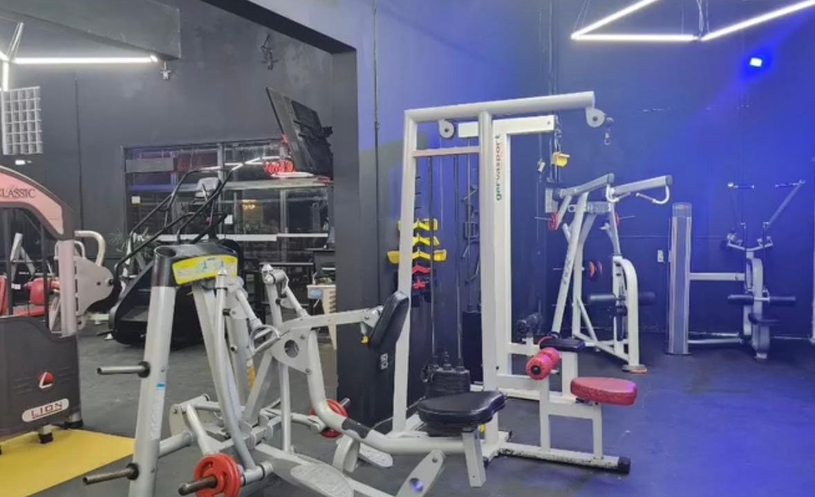 Imagem da estrutura da academia