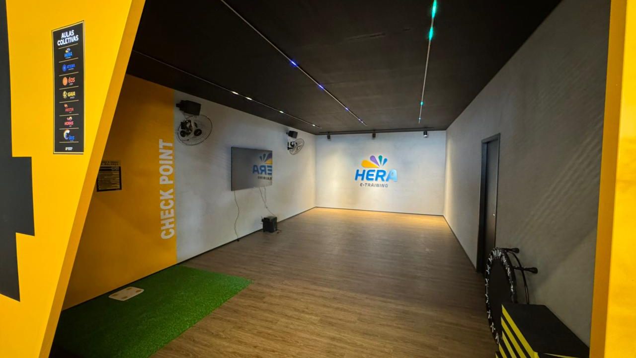 Imagem da estrutura da academia