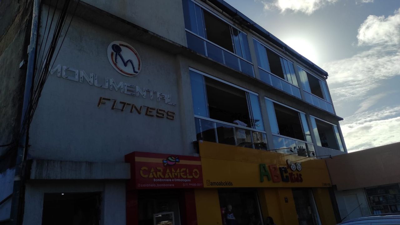 Imagem da estrutura da academia
